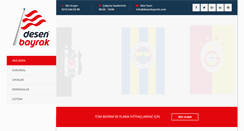 Desktop Screenshot of desenbayrak.com