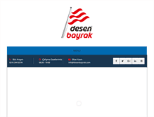 Tablet Screenshot of desenbayrak.com